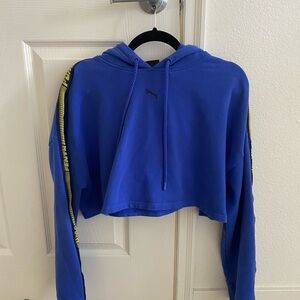 Puma cropped hoodie